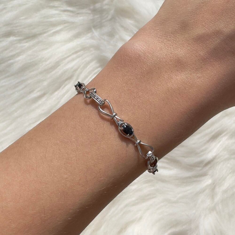 Unbranded Women's Silver and Blue Jewellery